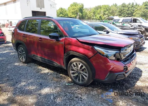 2025 Subaru Forester Hybrid Touring from USA, damaged, VIN JF2SLSTDXSH421093